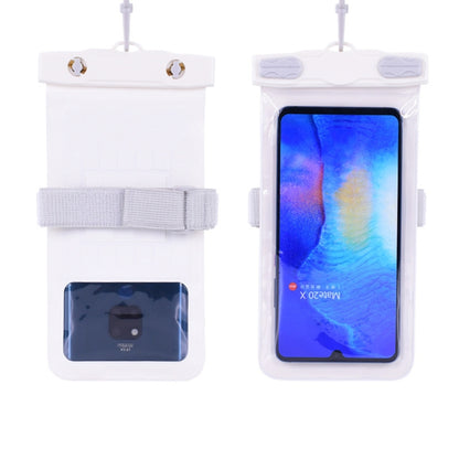 Tteoobl Diving Phone Waterproof Bag Can Be Hung Neck Or Tied Arm, Size: Extra 7.2 Inch(White) - Waterproof Bag by Tteoobl | Online Shopping South Africa | PMC Jewellery | Buy Now Pay Later Mobicred