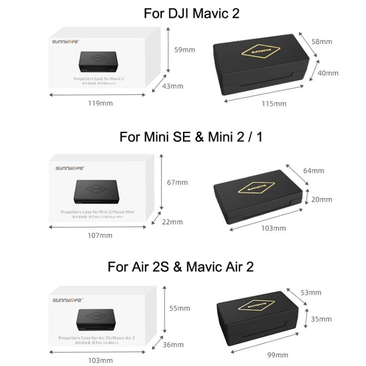 Sunnylife M2-SN9355 Blade Propeller Portable Storage Box For DJI  Air 2S / Mavic Air 2 - Backpacks & Bags by Sunnylife | Online Shopping South Africa | PMC Jewellery | Buy Now Pay Later Mobicred