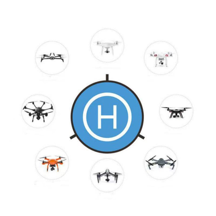 Universal Foldable Helipad Landing Pad For Drone Diameter 75cm - Parking Apron by PMC TechLife | Online Shopping South Africa | PMC TechLife