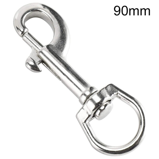 Stainless Steel Swivel Single Hook Pet Leash Hook, Specification: 90mm - Hooks by PMC Jewellery | Online Shopping South Africa | PMC Jewellery | Buy Now Pay Later Mobicred