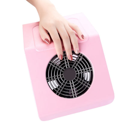 40W Nail Art Vacuum Cleaner Dust Collector, Specification: EU Plug (Pink) - Nail Art Equipment by PMC Jewellery | Online Shopping South Africa | PMC Jewellery | Buy Now Pay Later Mobicred