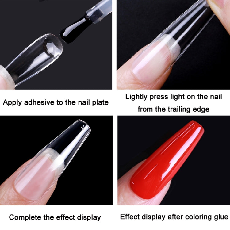 Scratch-free Ultra-thin Seamless Manicure Nail Plate, Shape: 02 Half Sand Water Droplets - Nail Stickers by PMC Jewellery | Online Shopping South Africa | PMC Jewellery | Buy Now Pay Later Mobicred