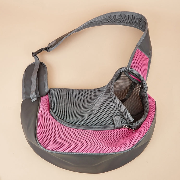 Pet Bag Widened Shoulder Strap Breathable Messenger Cat Bag,Size: Large(Rose Red) - free shipping - PMC TechLife - Order now!
