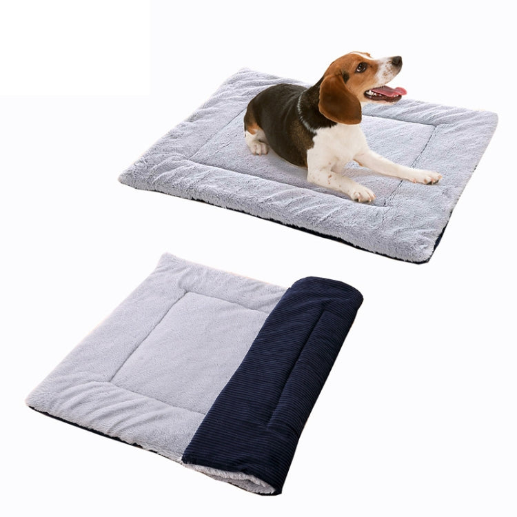 Double Sided Pet Mat Four Seasons Warm Dog Blanket,Size: L(Short Plush Pink) - free shipping - PMC TechLife - Order now!
