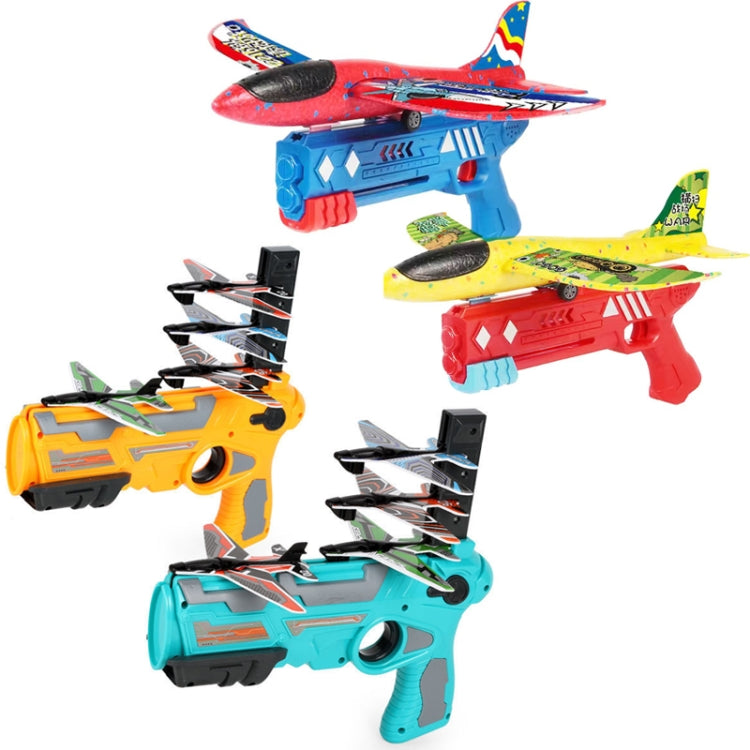 BY-0212 Foam Plane Hand Throw Catapult Aircraft Launcher Glider Model, Color: Yellow + 4 x Planes - Fly Toys by PMC Jewellery | Online Shopping South Africa | PMC Jewellery