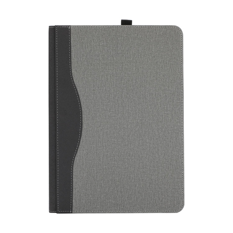 Leather All-inclusive Anti-drop Protective Case For Microsoft Surface Laptop Studio(Cotton Cloth Texture-Light Gray) - Screen & Keyboard Cover by PMC Jewellery | Online Shopping South Africa | PMC Jewellery | Buy Now Pay Later Mobicred