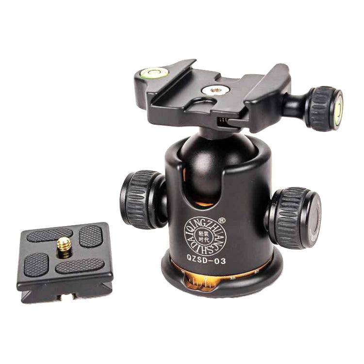 QingZhuangShiDai Q03 Digital Photography Tripod Spherical Panorama Head - Tripod Heads by QingZhuangShiDai | Online Shopping South Africa | PMC Jewellery | Buy Now Pay Later Mobicred