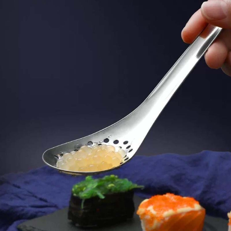 2 PCS 304 Stainless Steel Small Caviar Colander Molecular Cooking Spoon, Color: True Color - Gadgets by PMC Jewellery | Online Shopping South Africa | PMC Jewellery | Buy Now Pay Later Mobicred