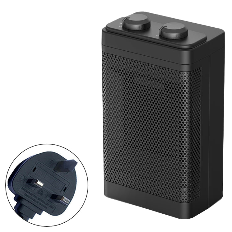 Office Household Mute Desktop Shaking Head Electric Heaters, Spec: Knob (UK Plug) - Electric Heaters by PMC TechLife | Online Shopping South Africa | PMC TechLife | Buy Now Pay Later Mobicred