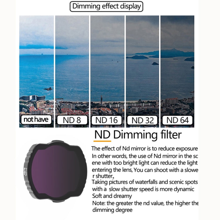 JSR  Adjustable Filter For DJI Avata,Style: ND8 -  by JSR | Online Shopping South Africa | PMC Jewellery