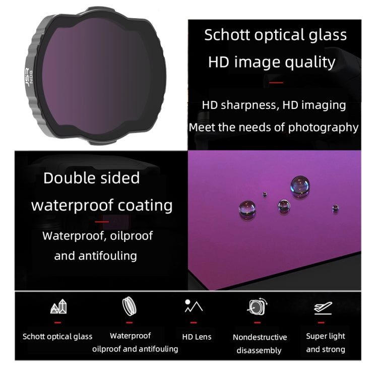JSR  Adjustable Filter For DJI Avata,Style: Star - Lens Filter by JSR | Online Shopping South Africa | PMC TechLife | Buy Now Pay Later Mobicred