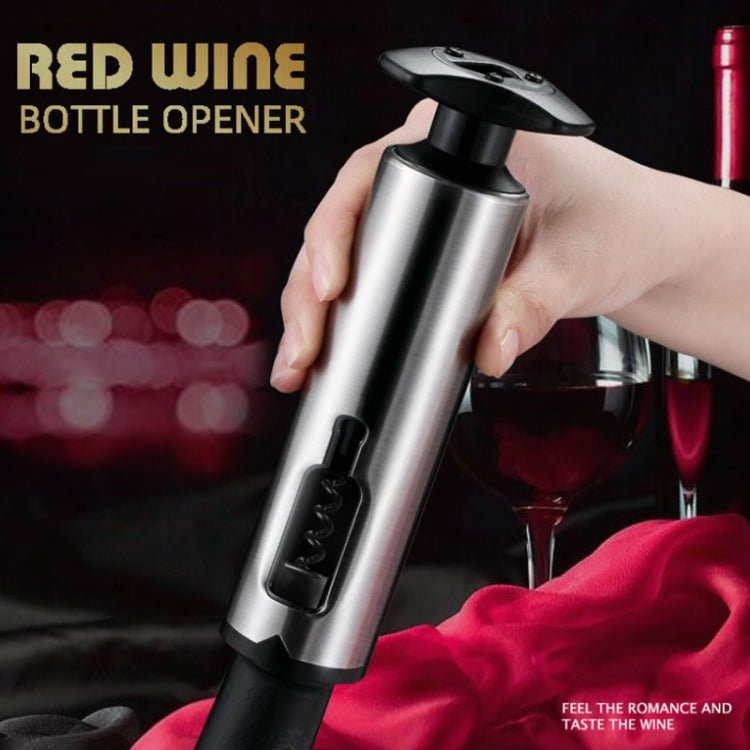 Kitchen Stainless Steel Wine Bottle Opener Household Tools(Black) - Openers by PMC TechLife | Online Shopping South Africa | PMC TechLife | Buy Now Pay Later Mobicred