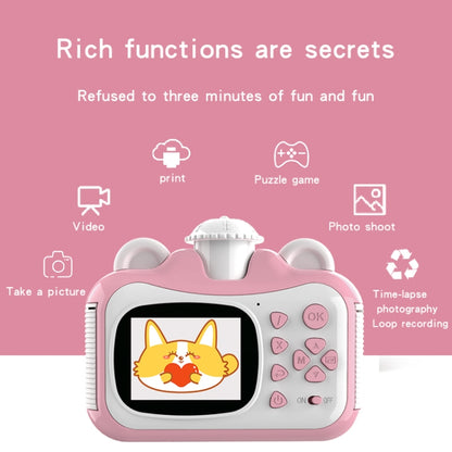 KX01-1 Smart Photo and Video Color Digital Kids Camera without Memory Card(Pink+White) - Children Cameras by PMC Jewellery | Online Shopping South Africa | PMC Jewellery | Buy Now Pay Later Mobicred