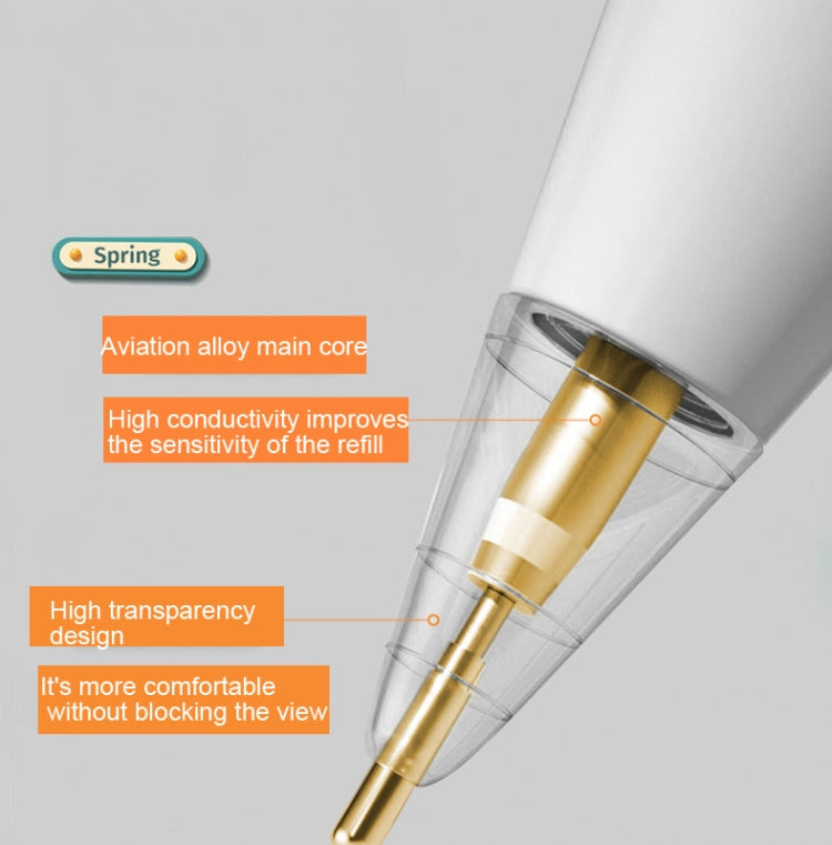 For Apple Pencil 1/2 Transparent Replacement Pen Tip Transform Nib,Style: 6.0 Golden Needle - Pencil Accessories by PMc TechLife | Online Shopping South Africa | PMc TechLife | Buy Now Pay Later Mobicred