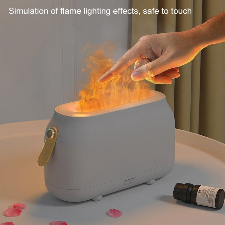 Simulation Flame Aromatherapy Humidifier Bedroom Ambient Light, Color: 3 Colors (RGB) - free shipping - PMC TechLife - Order now!