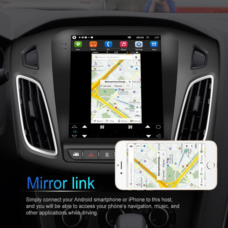 For Ford Focus 9.7 inch Android WiFi Car Integrated Machine, Style: Standard(2+64G) - Car MP3 & MP4 & MP5 by PMC TechLife | Online Shopping South Africa | PMC TechLife | Buy Now Pay Later Mobicred