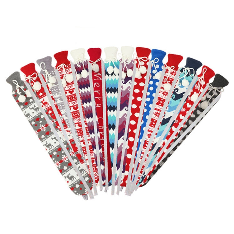 2L Long-strip Multifunctional Water-filled Rubber Hot Water Bags, Spec: Red Bow - Hot Water Bags by PMC TechLife | Online Shopping South Africa | PMC TechLife | Buy Now Pay Later Mobicred