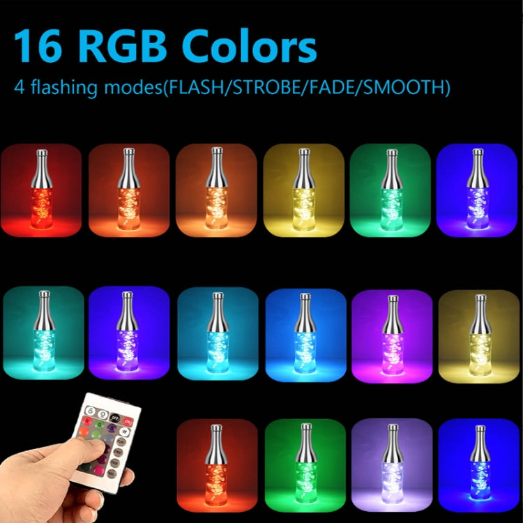 3W LED Wine Bottle Light Dazzling Night Light Decorative Night Light(RGB) - Novelty Lighting by PMC TechLife | Online Shopping South Africa | PMC TechLife | Buy Now Pay Later Mobicred
