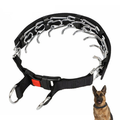 Cloth Tape Paste Detachable Training Stimulation Dog Collar, Size: M 3.0mm x 50cm(Ordinary) - Collars by PMC Jewellery | Online Shopping South Africa | PMC Jewellery