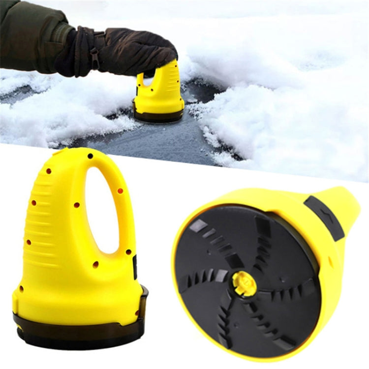 Auto Glass Electric De-icing And Snow Remover Yellow - Ice Scraper by PMC TechLife | Online Shopping South Africa | PMC TechLife | Buy Now Pay Later Mobicred