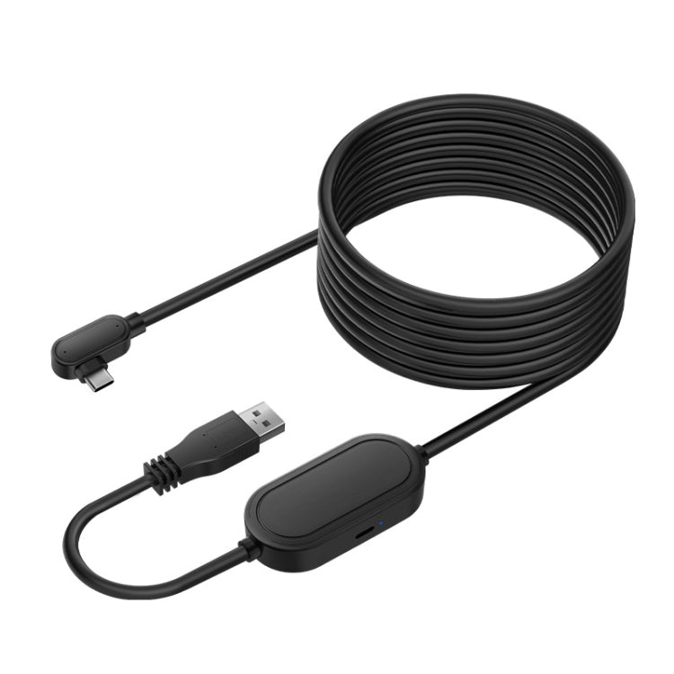 For Meta Quest Pro USB3.2 Gen1 A-C VR Link Data Line Cable 5m Black - VR Accessories by PMC Jewellery | Online Shopping South Africa | PMC Jewellery