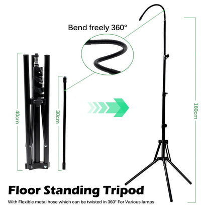 1.6m Live Photography Light Stand Thickened Anti-folding Tripod With 30cm Hose - Stand by PMC Jewellery | Online Shopping South Africa | PMC Jewellery | Buy Now Pay Later Mobicred