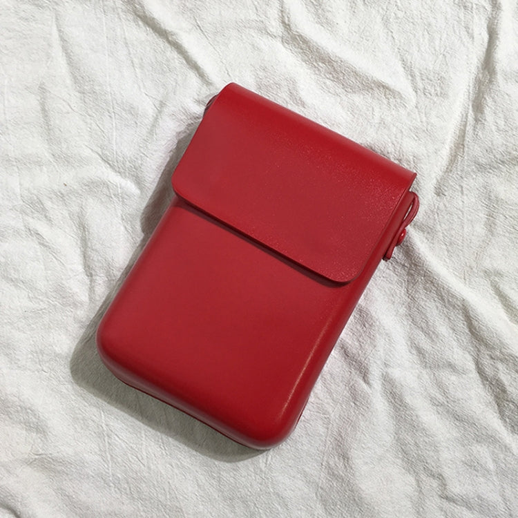 Fashion Versatile Vertical Models Single Shoulder Crossbody Mobile Phone Bag, Color: Red - Single-shoulder Bags by PMC TechLife | Online Shopping South Africa | PMC TechLife | Buy Now Pay Later Mobicred
