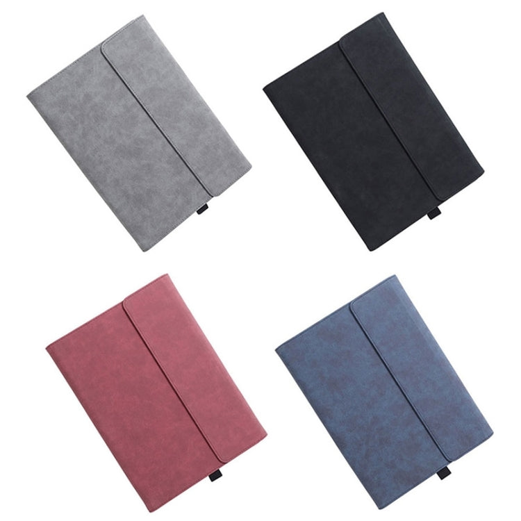 For Microsoft Surface Pro 9 Tablet Protective Case Holder(South African Sheepskin Blue Case) - Others by PMC Jewellery | Online Shopping South Africa | PMC Jewellery | Buy Now Pay Later Mobicred