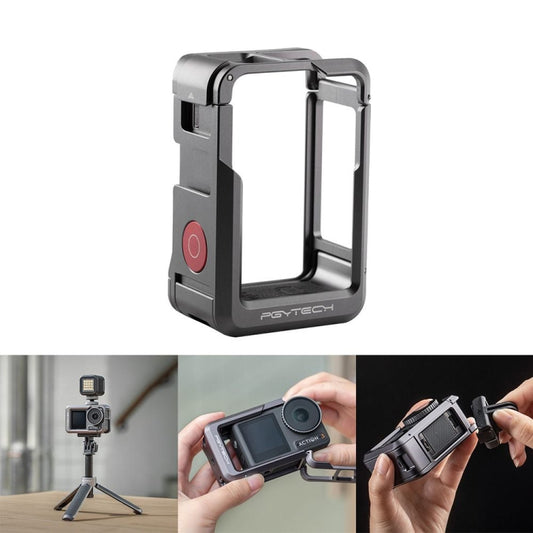 PGYTECH For DJI Osmo Action 3 Aluminum Alloy Camera Housing Shell Expansion Protective Frame -  by PGYTECH | Online Shopping South Africa | PMC Jewellery | Buy Now Pay Later Mobicred