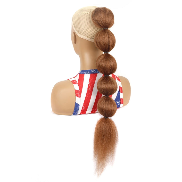 DLMW01 Bubble Shape Shaggy Wig Ponytail Drawstring Long Ponytail Wigs, Spec: 30 - free shipping - PMC TechLife - Order now!