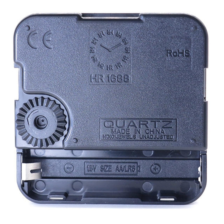 2 PCS HR1688 Quartz Clock Mechanism Movement,Spec: 17mm/ 9.7mm - DIY Clocks by PMC TechLife | Online Shopping South Africa | PMC TechLife