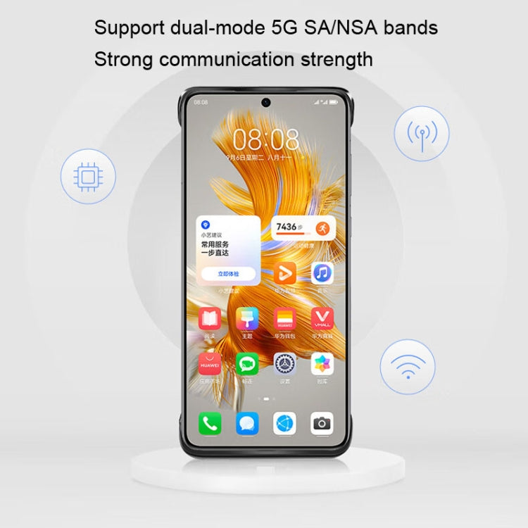 For Huawei Mate 50/50E Original Huawei 5G Mobile Phone Communication Case(Graphite Black) - Huawei Cases by Huawei | Online Shopping South Africa | PMC Jewellery | Buy Now Pay Later Mobicred
