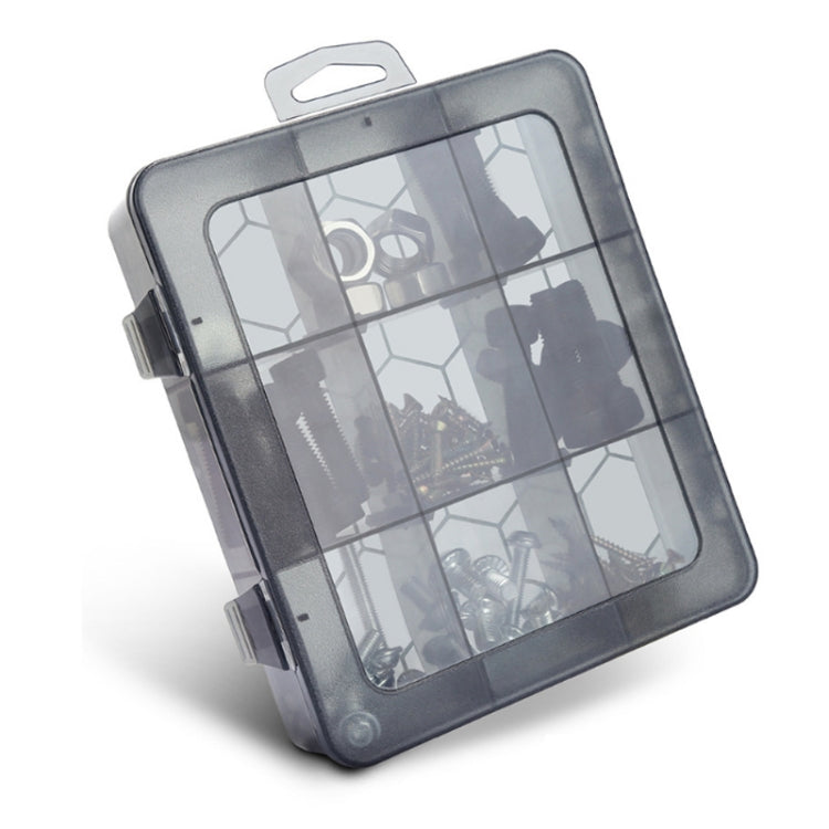 Multi-Compartment Sorted Electronic Parts Organiser, Specifications: 9 Grid - free shipping - PMC TechLife - Order now!