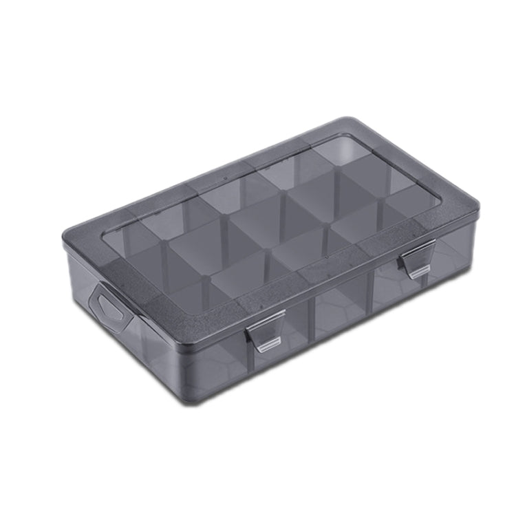 Multi-Compartment Sorted Electronic Parts Organiser, Specifications: 15 Grid - free shipping - PMC TechLife - Order now!