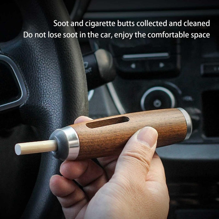 Car Smoking Multifunctional Anti-Flying Ashtray(Beechwood Black) - Ashtrays by PMC Jewellery | Online Shopping South Africa | PMC Jewellery