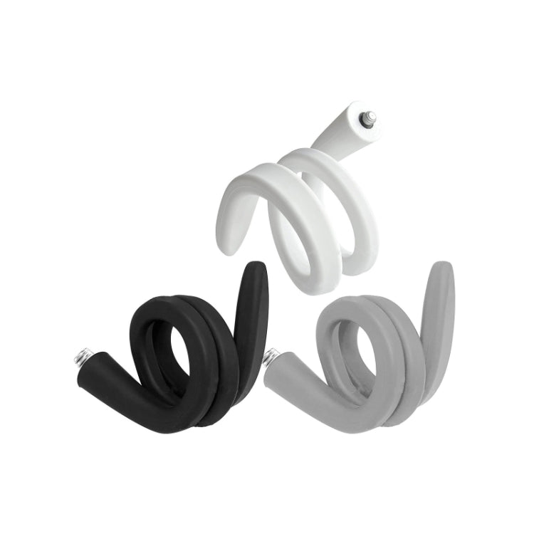 Flexible Twist Mount for Most Cameras with 1/4 Turnbuckles(White) - Mounting Bracket by PMC TechLife | Online Shopping South Africa | PMC TechLife