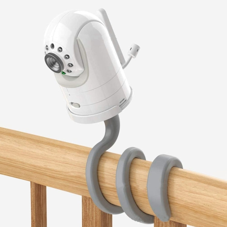 Flexible Twist Mount for Most Cameras with 1/4 Turnbuckles(White) - Mounting Bracket by PMC TechLife | Online Shopping South Africa | PMC TechLife