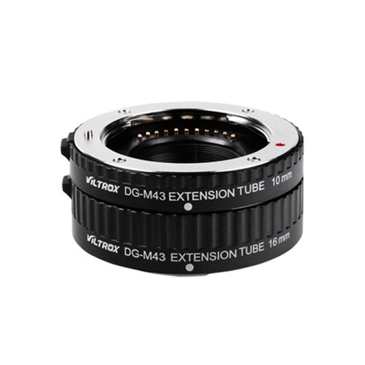 For Panasonic/Olympus VILTROX DG-M43 Camera Automatic Close-Up Ring Macro Ring Set - Stepping Ring by VILTROX | Online Shopping South Africa | PMC Jewellery | Buy Now Pay Later Mobicred