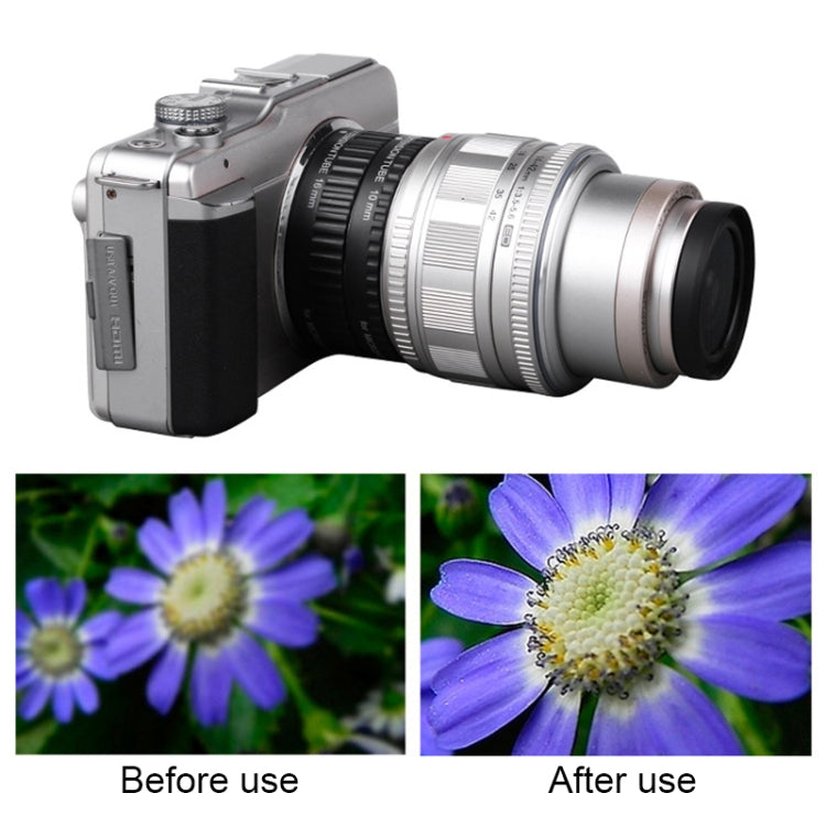 For Panasonic/Olympus VILTROX DG-M43 Camera Automatic Close-Up Ring Macro Ring Set - free shipping - PMC TechLife - Order now!