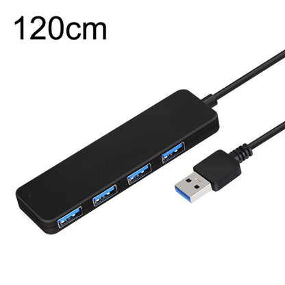 AB3-L42 4 Ports Concentrator High Speed HUB 5G Extension Dock USB3.0 HUB Length: 120cm - USB 3.0 HUB by PMC Jewellery | Online Shopping South Africa | PMC Jewellery | Buy Now Pay Later Mobicred