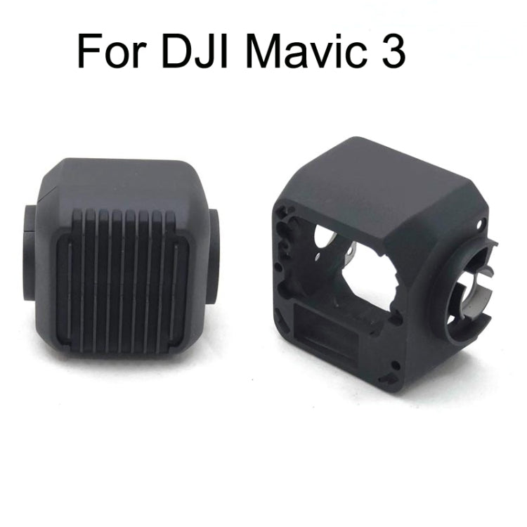 For DJI Mavic 3 Head Camera Frame Back Covering + Lens Frame(Black) - Lens Hood by PMC Jewellery | Online Shopping South Africa | PMC Jewellery | Buy Now Pay Later Mobicred