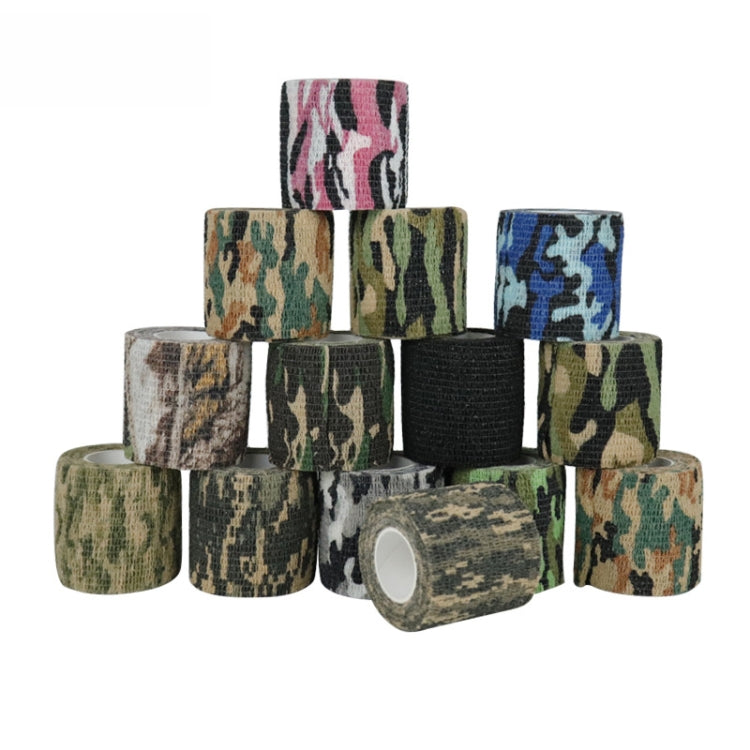 4.5m X 5cm Self-Adhesive Non-Woven Outdoor Camouflage Tape Bandage(Desert Camouflage No. 2) - Physiotherapy Sports Tape by PMC Jewellery | Online Shopping South Africa | PMC Jewellery