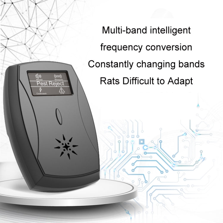Household Mute Low Power Ultrasonic Insect Repeller, Specification: UK Plug(White) - Repellents by PMC TechLife | Online Shopping South Africa | PMC TechLife | Buy Now Pay Later Mobicred