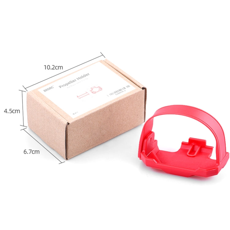 BRDRC DJI-8936 For DJI Mavic Mini / Mini 2 / Mini SE Beam Paddle Device Propeller Blade Retainer(Red) - Other by BRDRC | Online Shopping South Africa | PMC TechLife | Buy Now Pay Later Mobicred