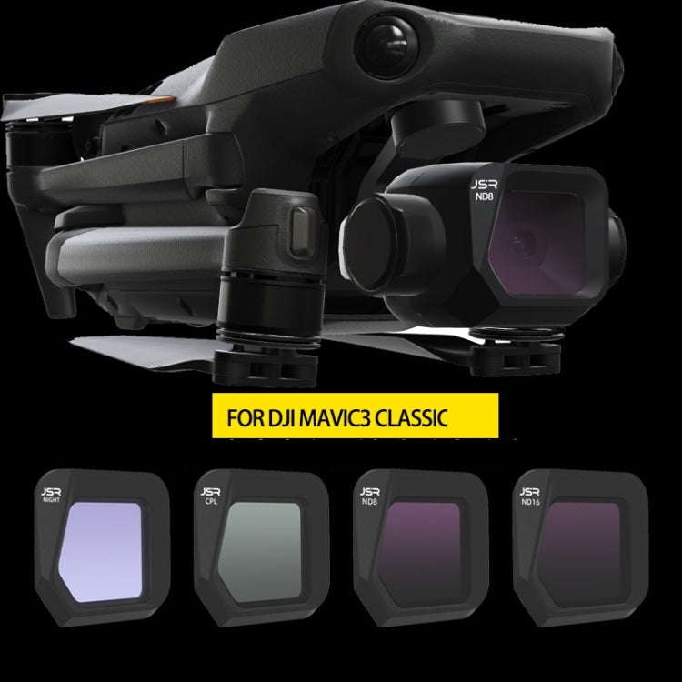 JSR JSR-1008 For DJI Mavic 3 Classic Youth Edition Drone Filter, Style: CPL+ND8+ND16+ND32+ND64+ND256+ND1000+Night - Mavic Lens Filter by JSR | Online Shopping South Africa | PMC Jewellery | Buy Now Pay Later Mobicred