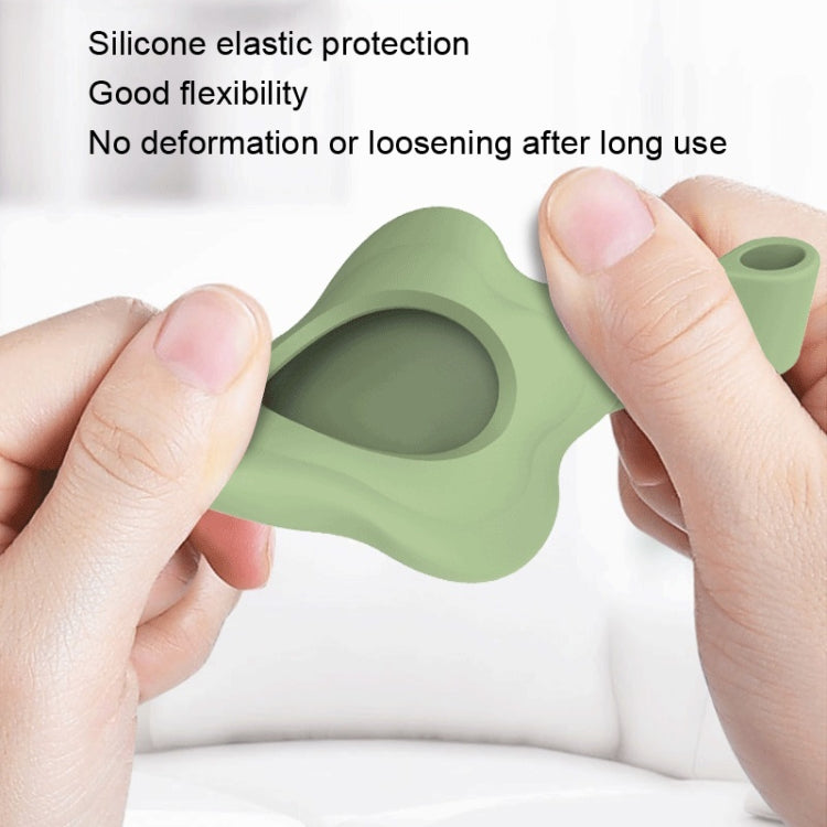 For AirTag 5pcs AT03 Tracker Case Positioning Anti-loss Device Storage Keychain Cover(Mint Green) - free shipping - PMc TechLife - Order now!