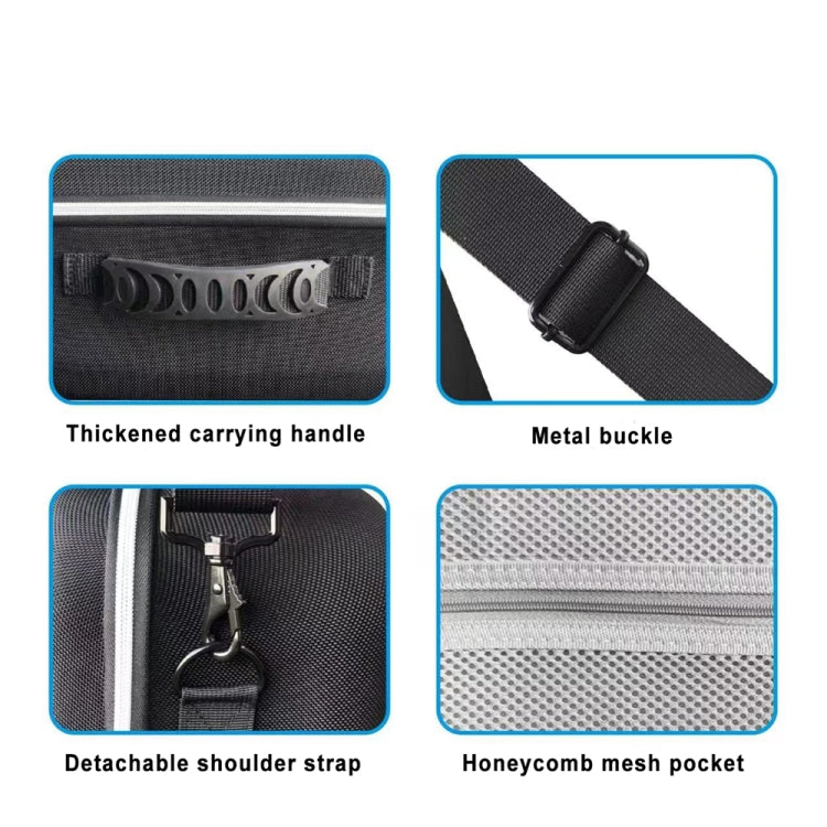 For PlayStation VR2 PGTECH  EVA Hard Travel Protect Box Storage Bag - VR Accessories by PMC TechLife | Online Shopping South Africa | PMC TechLife | Buy Now Pay Later Mobicred