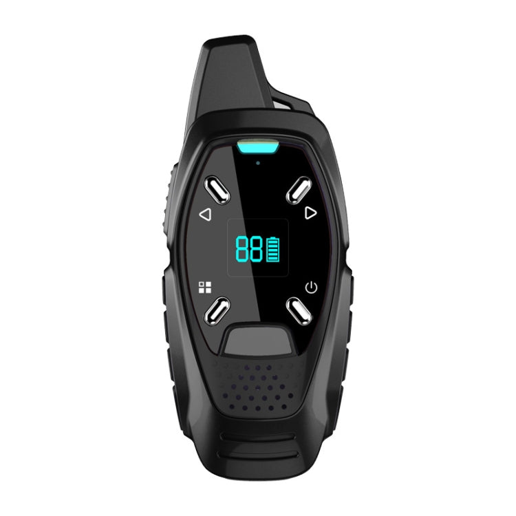 LED Display USB Charging Wireless Handheld Small Mini Walkie Talkie(Black) - Handheld Walkie Talkie by PMC TechLife | Online Shopping South Africa | PMC TechLife | Buy Now Pay Later Mobicred
