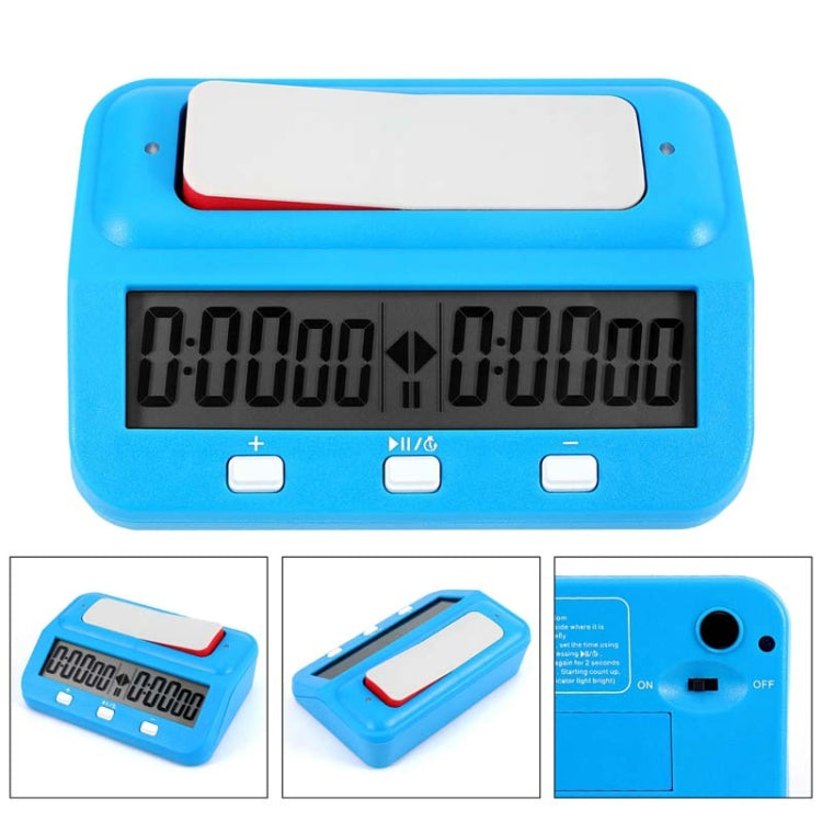 HQT101 Plastic Chess Clock Go Chess Timer(Red Wine) - Alarm Clocks by PMC TechLife | Online Shopping South Africa | PMC TechLife