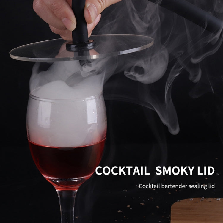 Cocktail Acrylic Smoker Hood Kitchen Cooking Hood(Transparent) - Bartending Tools by PMC TechLife | Online Shopping South Africa | PMC TechLife
